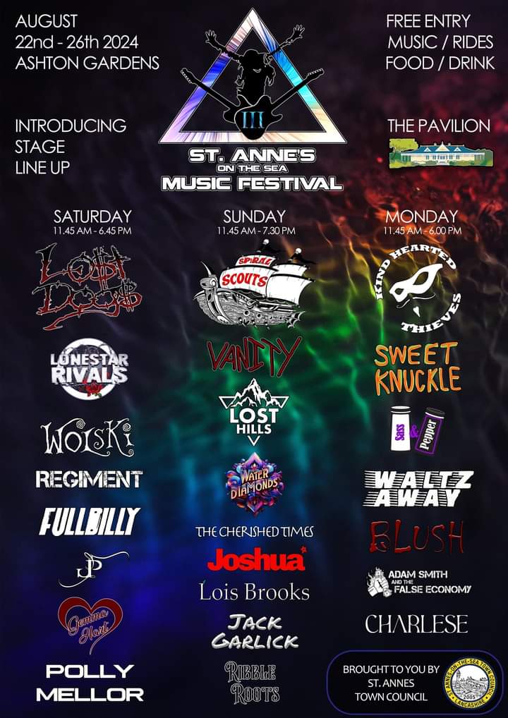 St Annes on the Sea Music Festival 2024 Discover Fylde