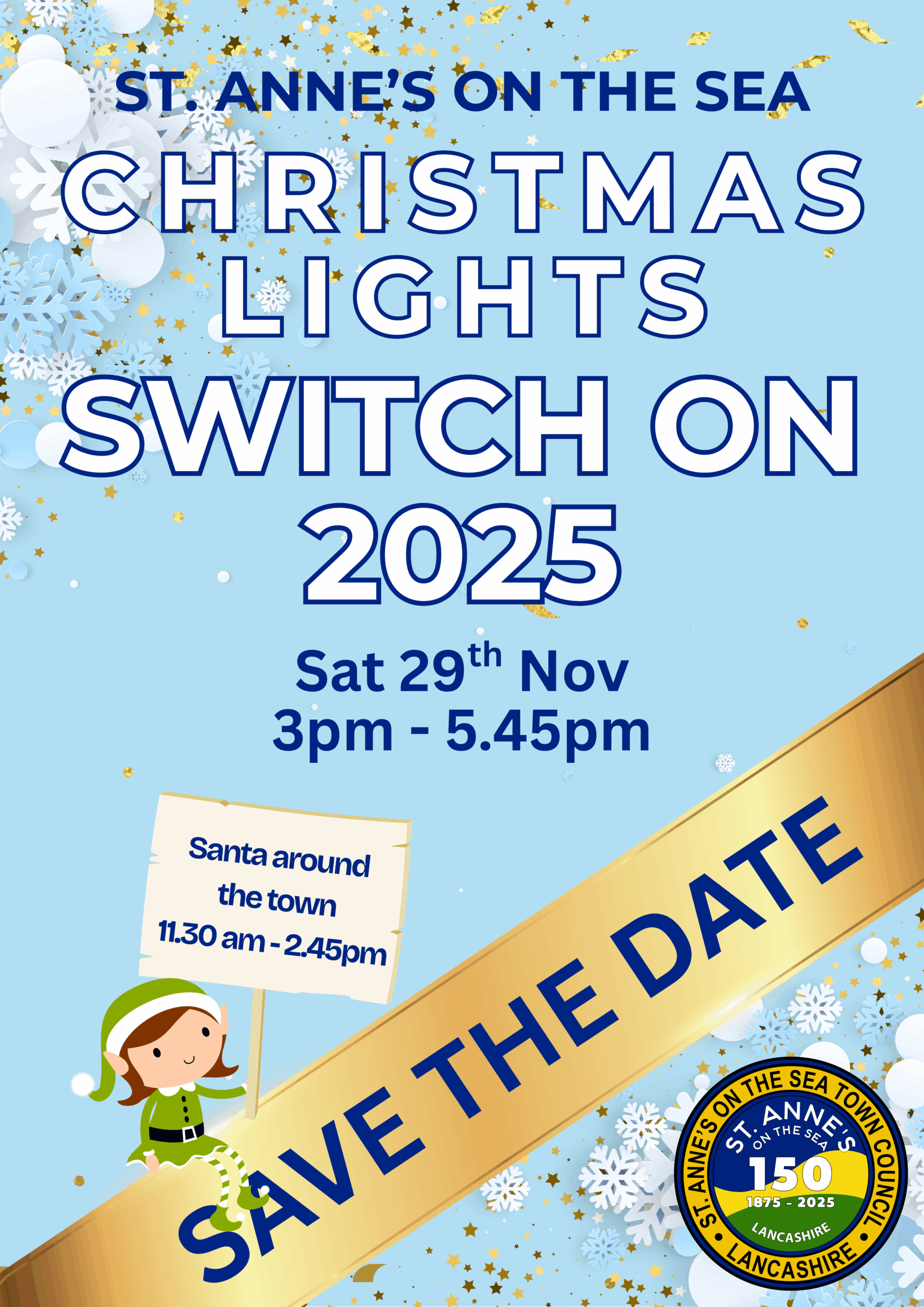 st annes christmas lights switch on