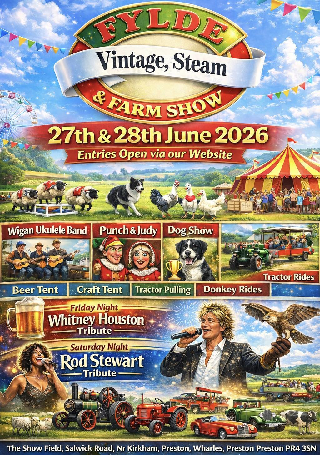 fylde vintage steam and farm show