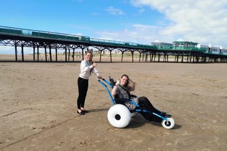 St Annes Beach Wheelchairs