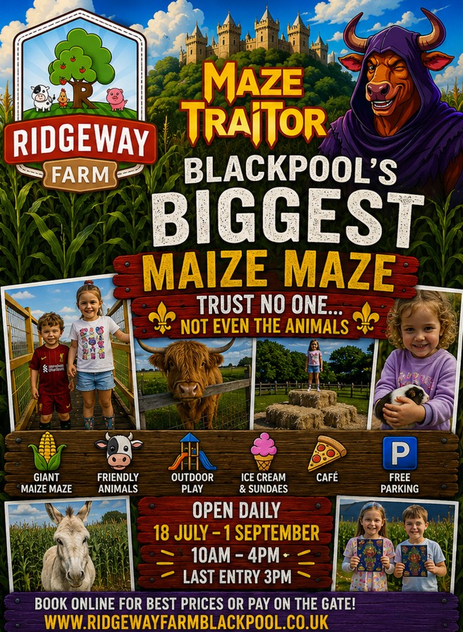 ridgeway farm maze traitor